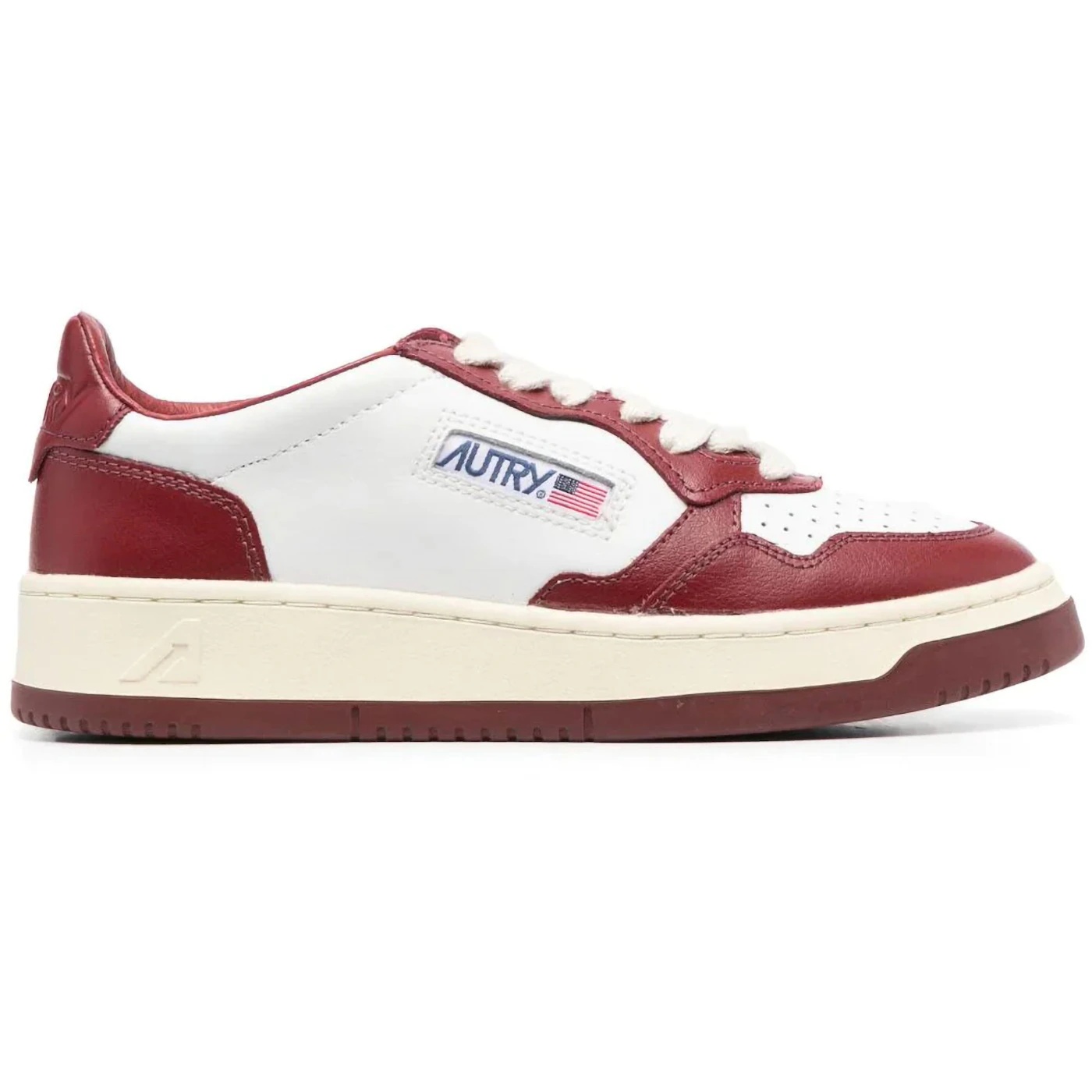 Autry Medalist Leather Low White Syrah (Womens) 3 Autry Medalist Leather Low White Syrah (Womens)