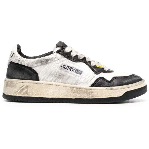 Autry Medalist White Black (Womens)