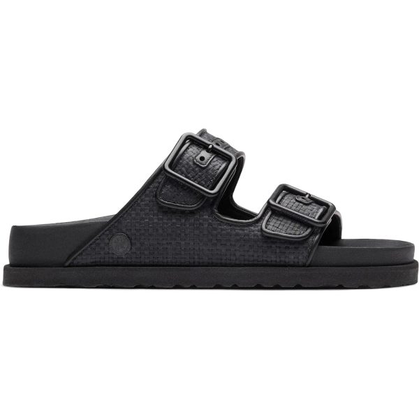 Birkenstock 1774 Arizona Raffia Black