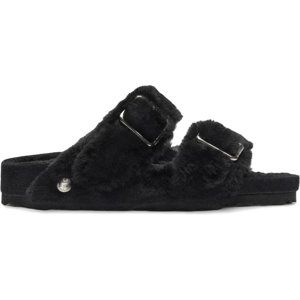 Birkenstock 1774 Arizona Shearling Black
