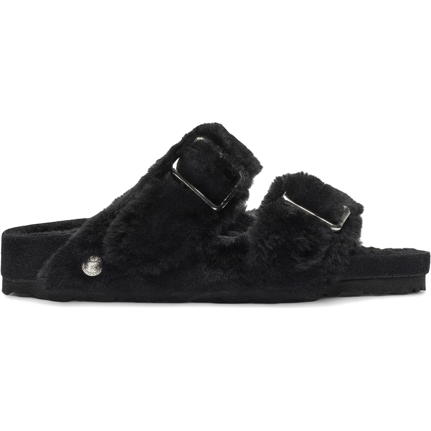 Birkenstock 1774 Arizona Shearling Black 2