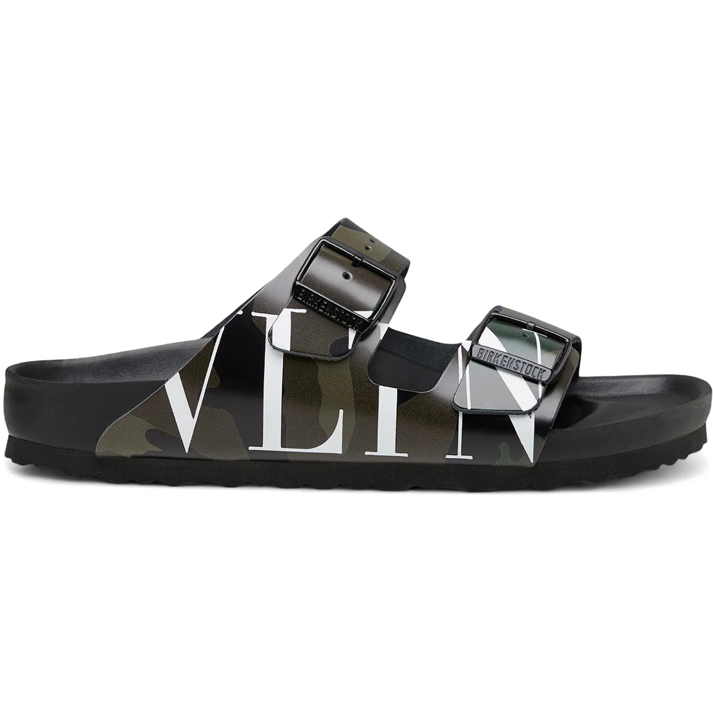 Birkenstock Arizona BS Valentino Garavani Army Green Camo Narrow Fit 3