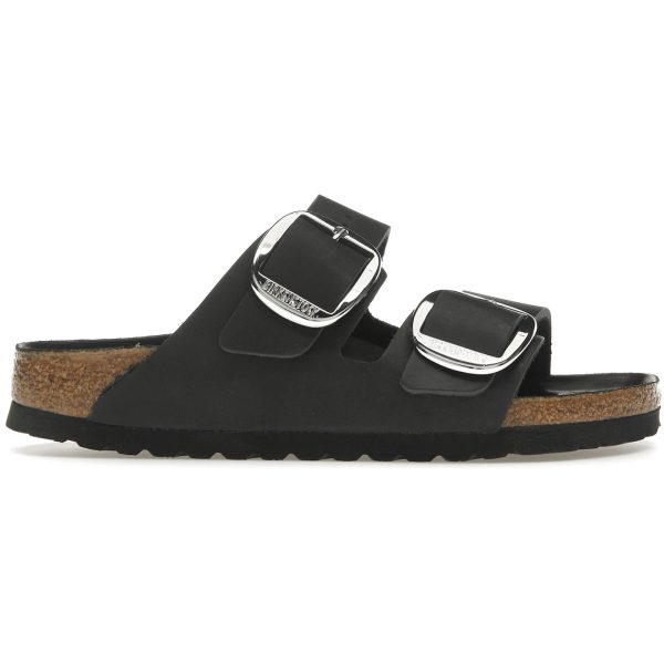 Birkenstock Arizona Big Buckle Oiled Leather Black (Womens)