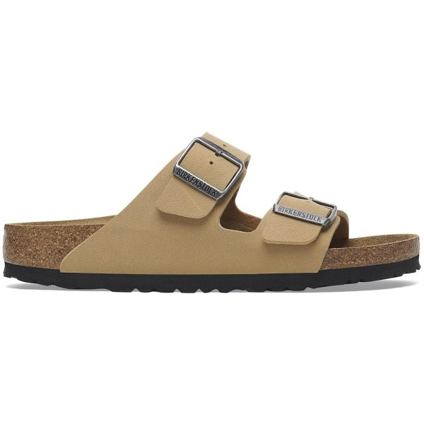 Birkenstock Arizona Birkibuc Latte Cream