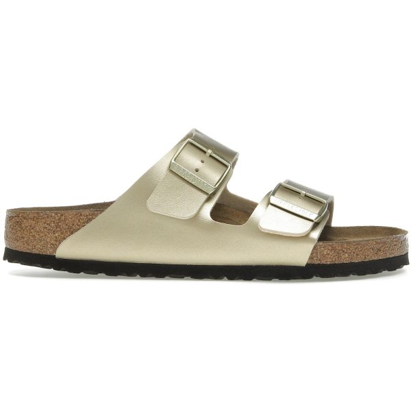 Birkenstock Arizona Birko-Flor Gold (Womens)