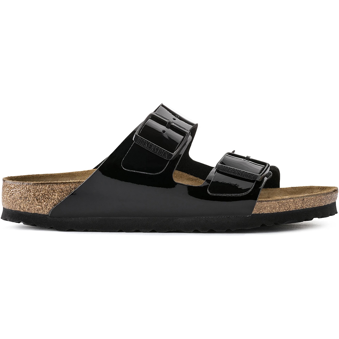 Birkenstock Arizona Birko-Flor Patent Leather Black 2 Birkenstock Arizona Birko Flor Patent Leather Black 2