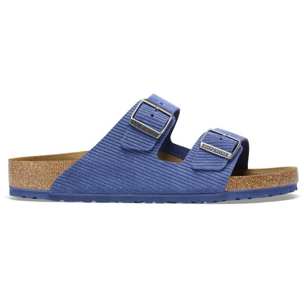 Birkenstock Arizona Embossed Corduroy Suede Indigo