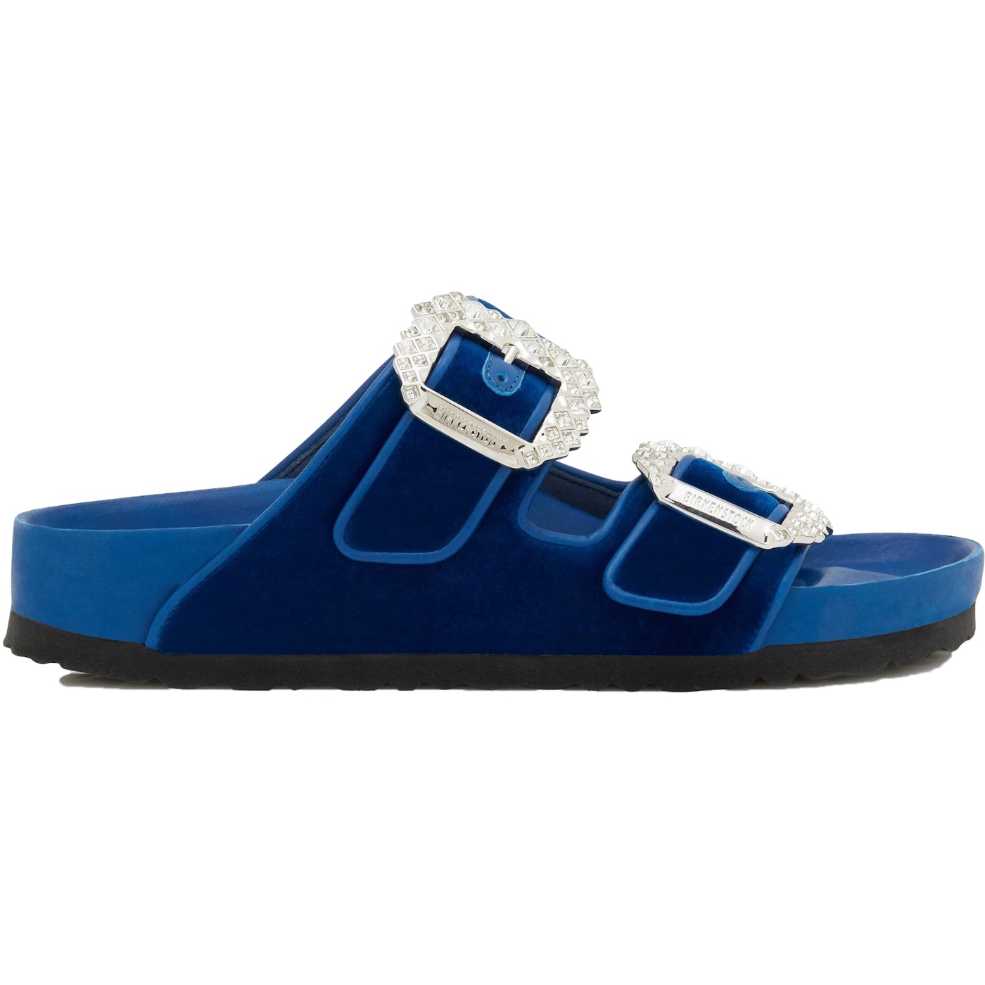 Birkenstock Arizona Manolo Blahnik Royal Blue Velvet 3 Birkenstock Arizona Manolo Blahnik Royal Blue Velvet
