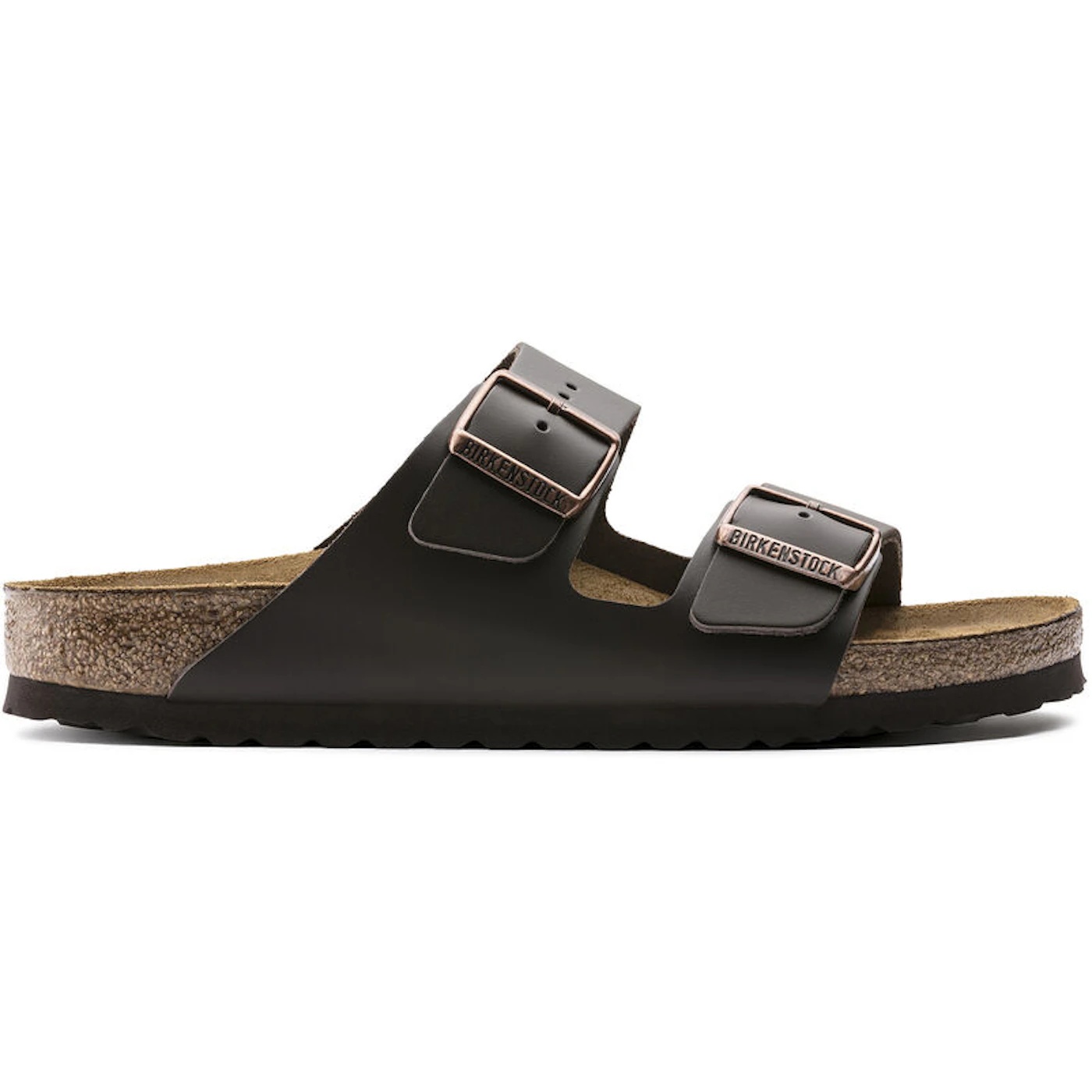 Birkenstock Arizona Natural Leather Dark Brown 2