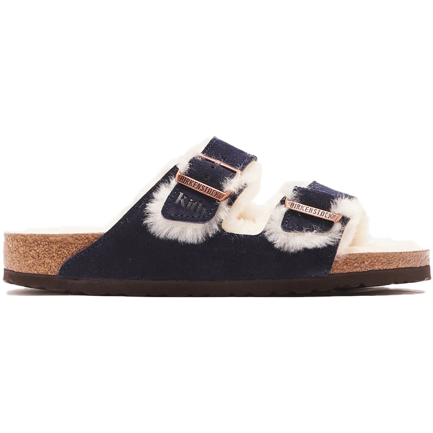 Birkenstock Arizona Shearling Kith Navy Blazer 2 Birkenstock Arizona Shearling Kith Navy Blazer 1