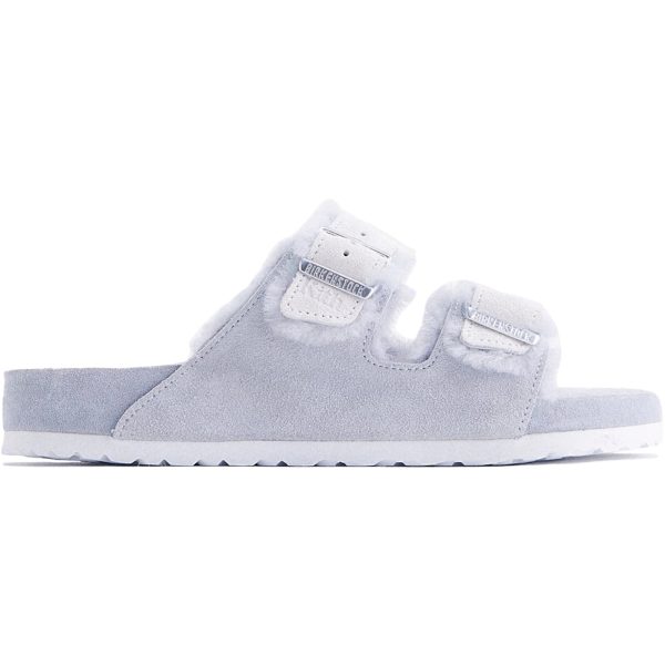 Birkenstock Arizona Shearling Kith Pearl Blue Marshmallow
