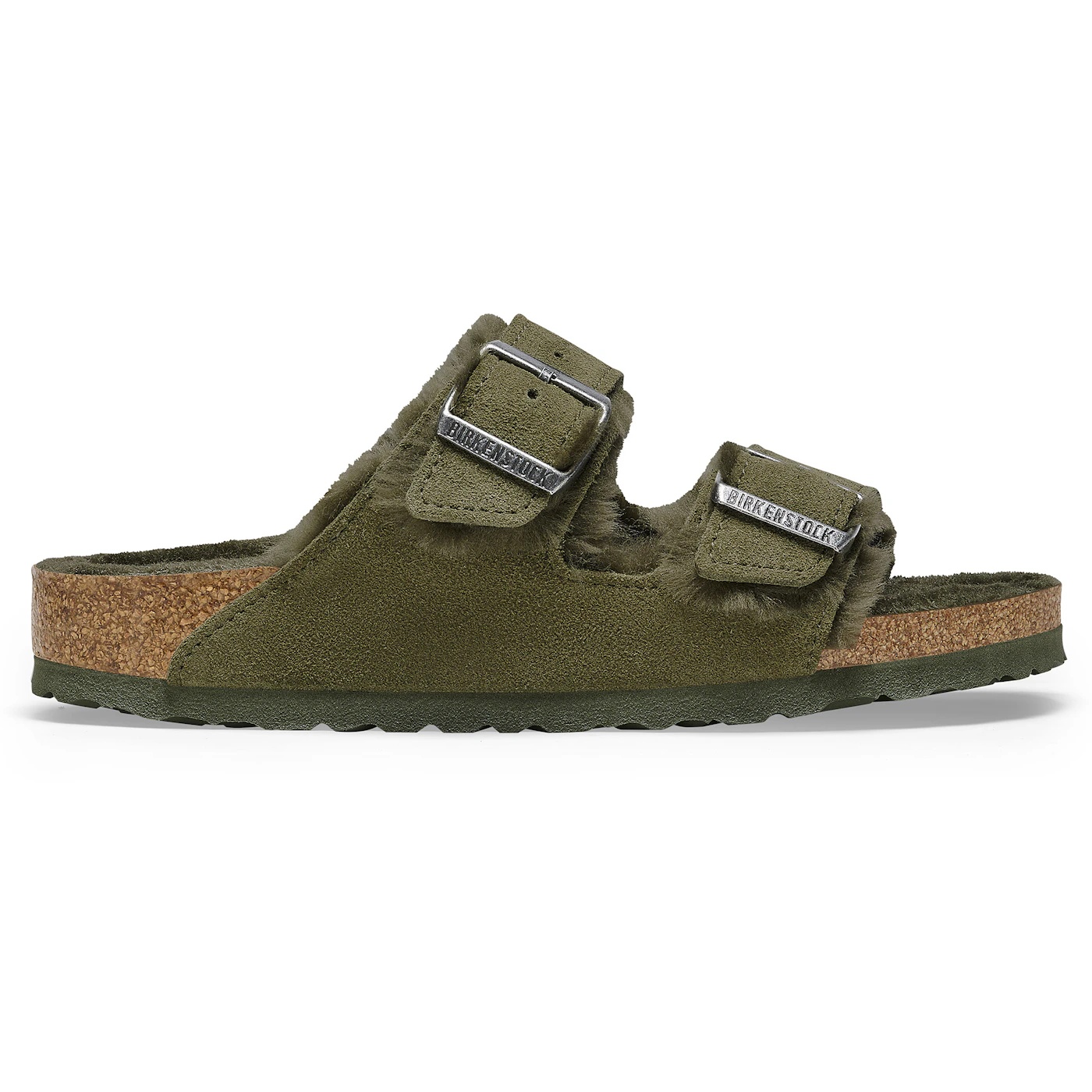 Birkenstock Arizona Shearling Suede Thyme 3