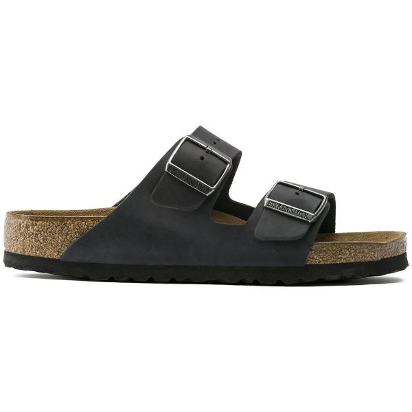 Birkenstock Arizona Soft Footbed Oiled Leather Black
