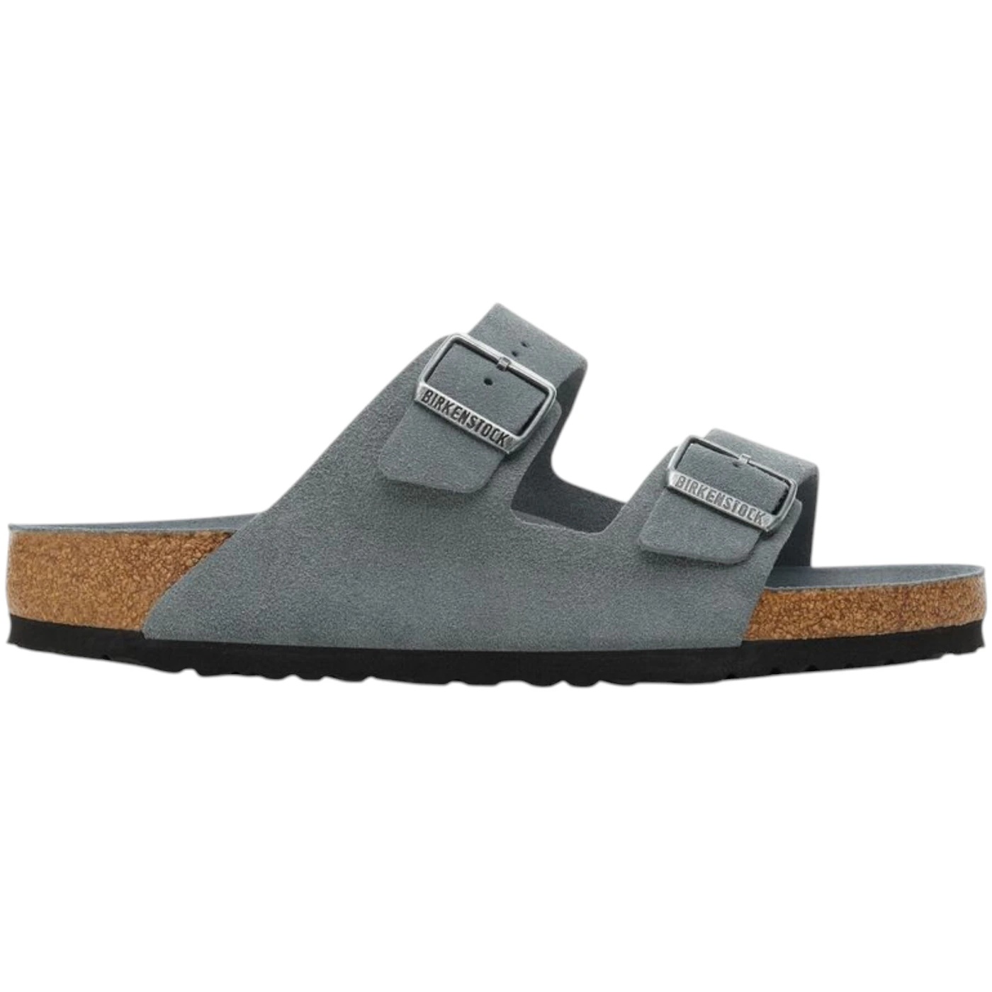 Birkenstock Arizona Soft Footbed Suede Leather Basalt Gray Tonal 3 Birkenstock Arizona Soft Footbed Suede Leather Basalt Gray Tonal