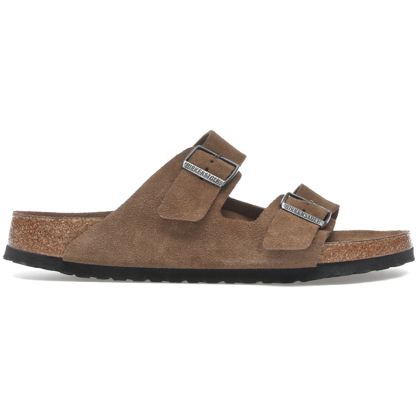 Birkenstock Arizona Soft Footbed Suede Leather Dark Tea Tonal 3 Birkenstock Arizona Soft Footbed Suede Leather Dark Tea Tonal