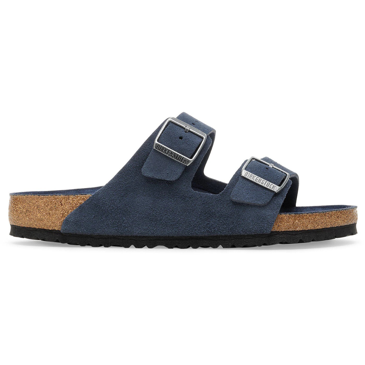 Birkenstock Arizona Soft Footbed Suede Leather New Navy Tonal 1