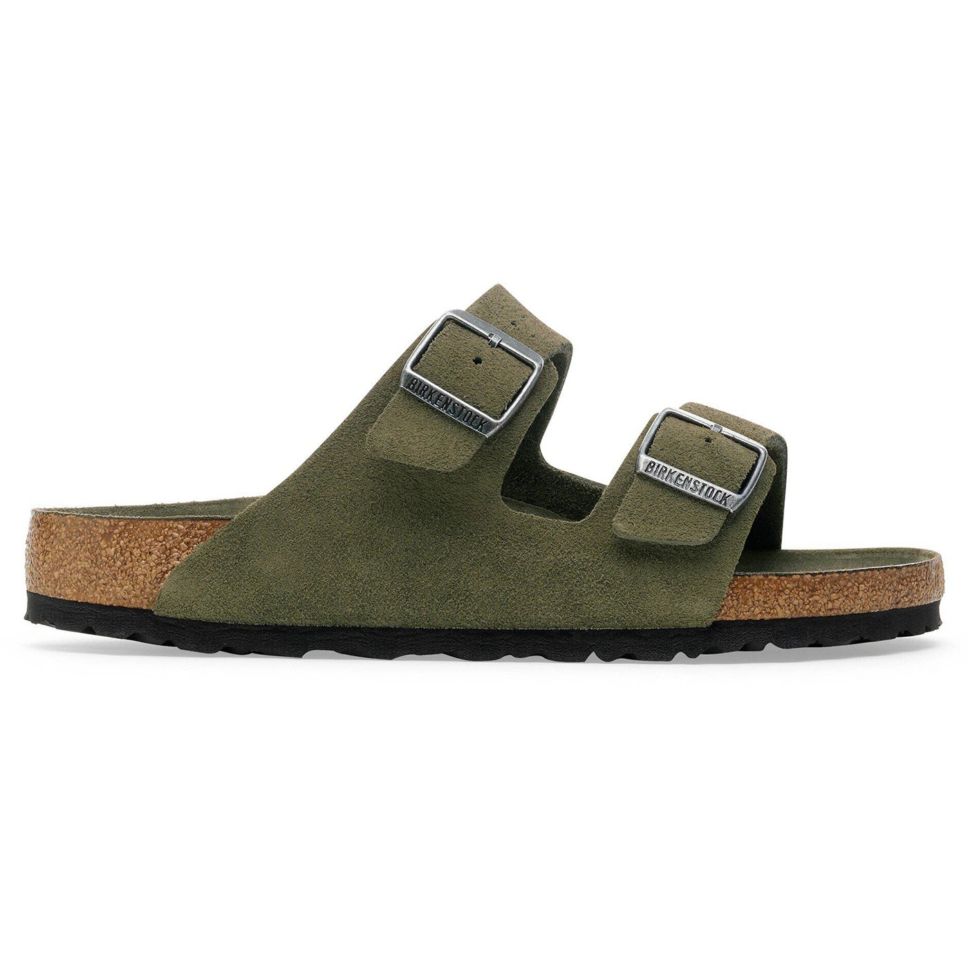 Birkenstock Arizona Soft Footbed Suede Leather Thyme Tonal 2 Birkenstock Arizona Soft Footbed Suede Leather Thyme Tonal 3