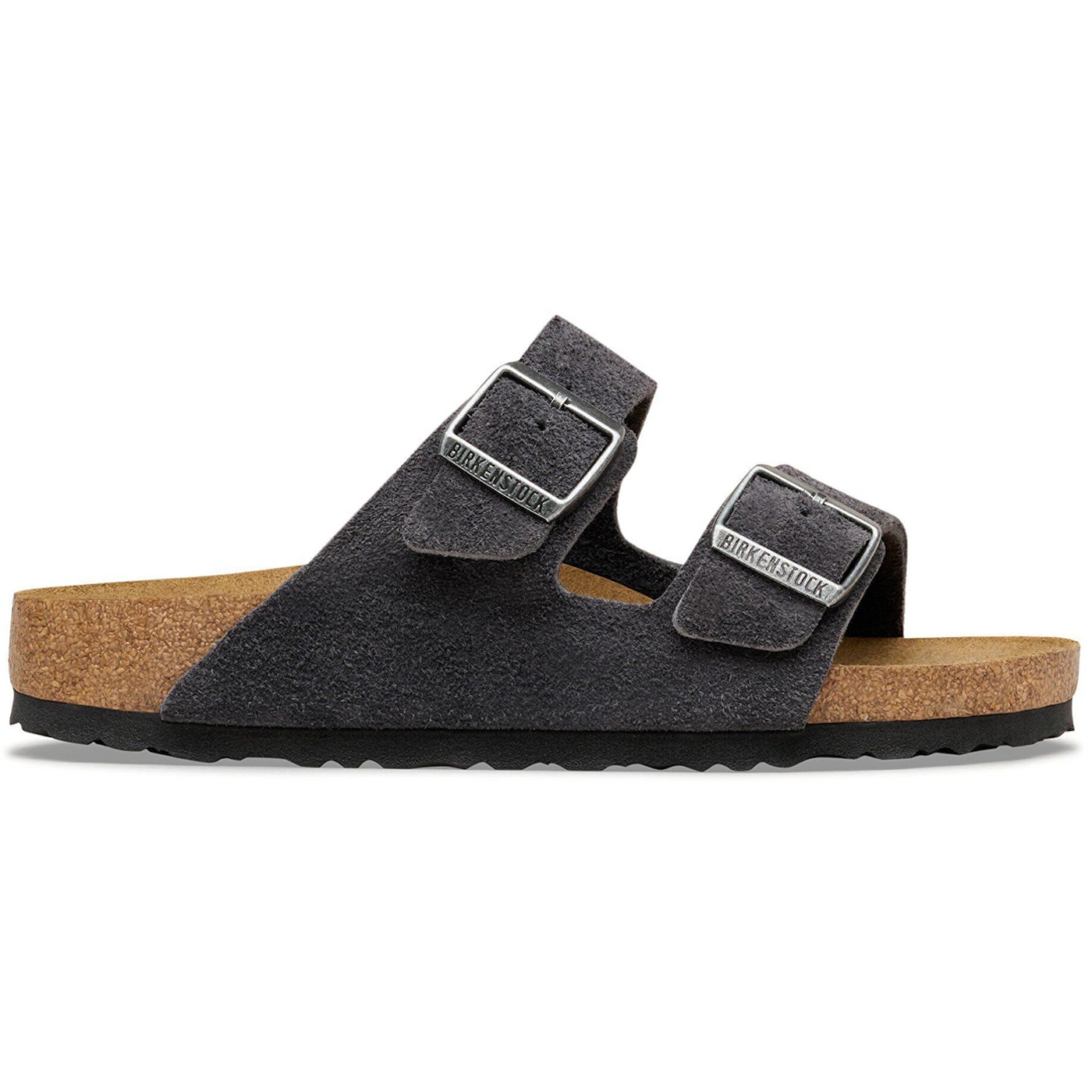 Birkenstock Arizona Suede Leather Charcoal 1 Birkenstock Arizona Suede Leather Charcoal 1