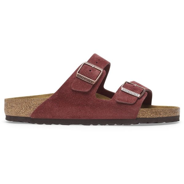 Birkenstock Arizona Suede Leather Zinfandel