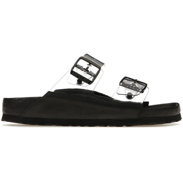 Birkenstock Arizona Transparent Manolo Blahnik Black