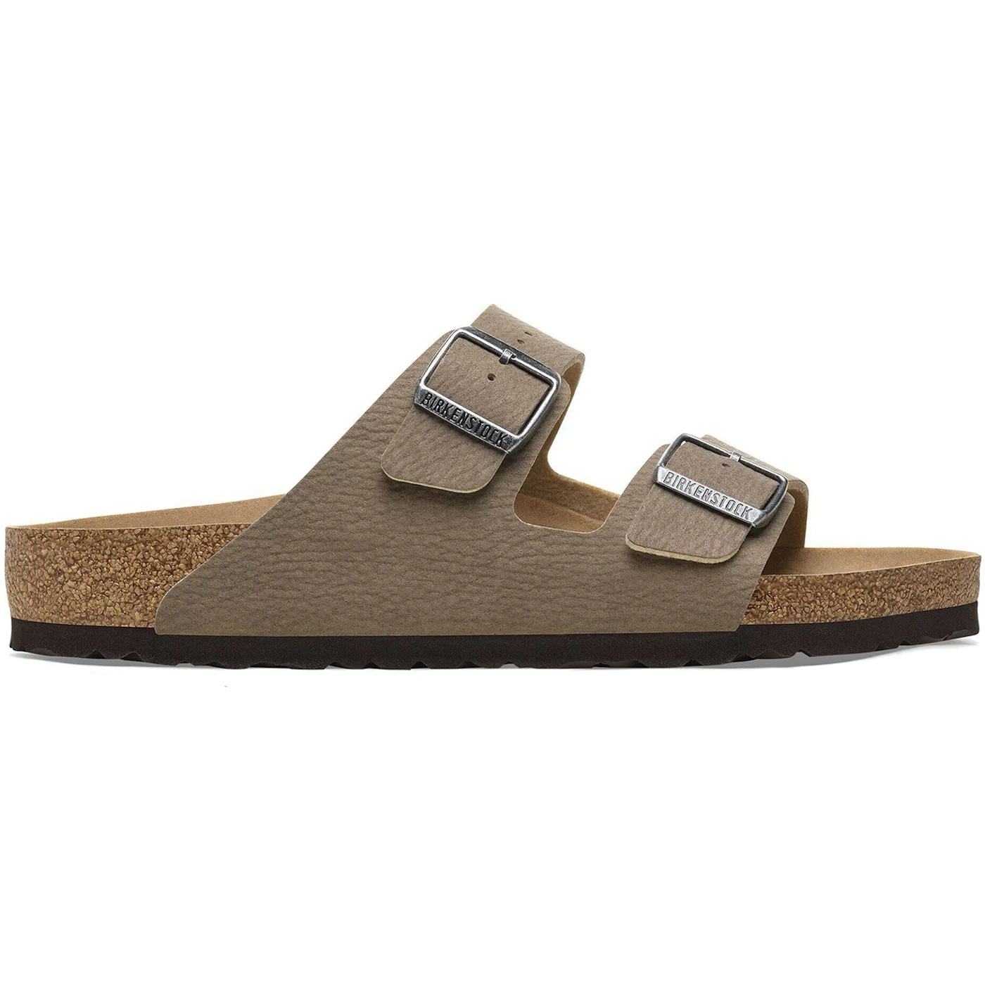 Birkenstock Arizona Vegan Gray Taupe 1 Birkenstock Arizona Vegan Gray Taupe 1