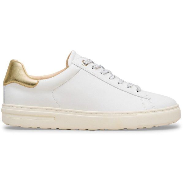 Birkenstock Bend Low Leather White Gold