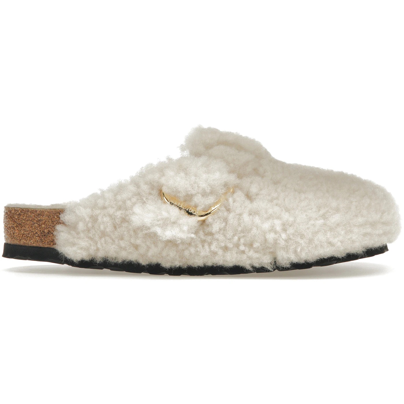 Birkenstock Boston Big Buckle Shearling Egg Shell 2 Birkenstock Boston Big Buckle Shearling Egg Shell