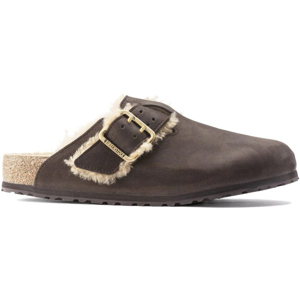 Birkenstock Boston Bold Shearling Espresso