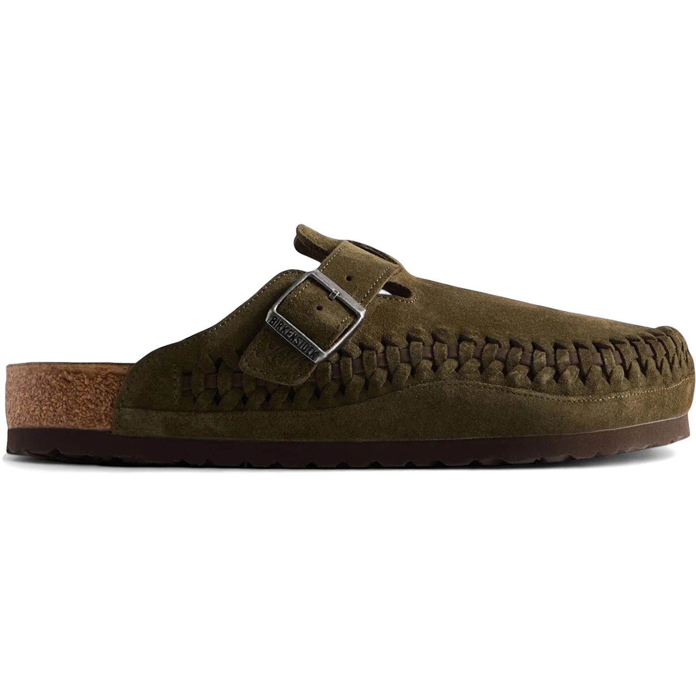 Birkenstock Boston Braided Suede Kith Thyme 1 Birkenstock Boston Braided Suede Kith Thyme 2