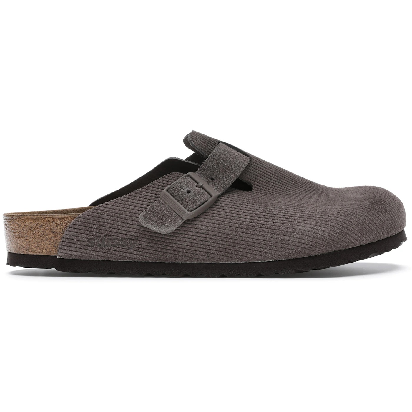 Birkenstock Boston Clogs Stussy Anthracite 3 Birkenstock Boston Clogs Stussy Anthracite