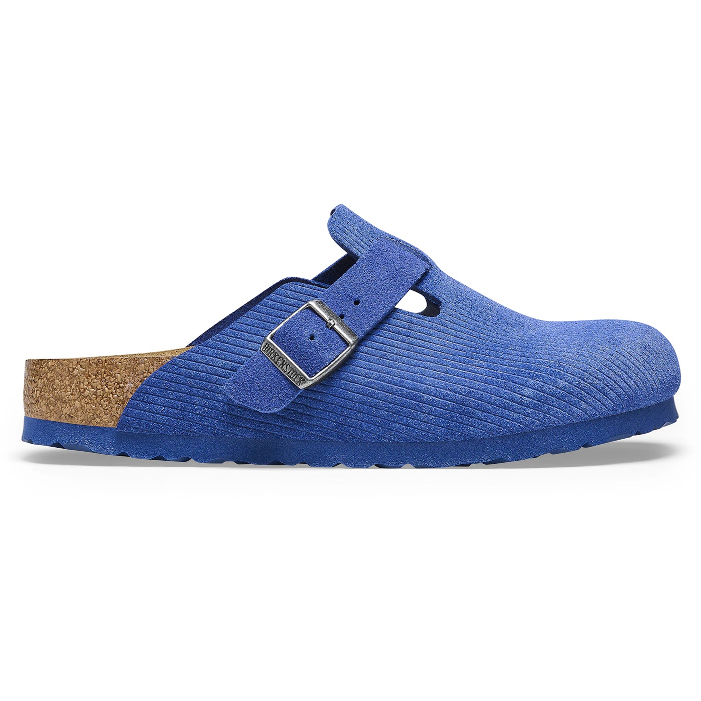 Birkenstock Boston Embossed Corduroy Suede Indigo 3 Birkenstock Boston Embossed Corduroy Suede Indigo