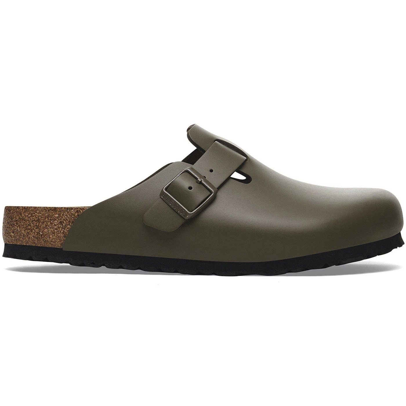 Birkenstock Boston Natural Leather Concrete Gray 2 Birkenstock Boston Natural Leather Concrete Gray 1