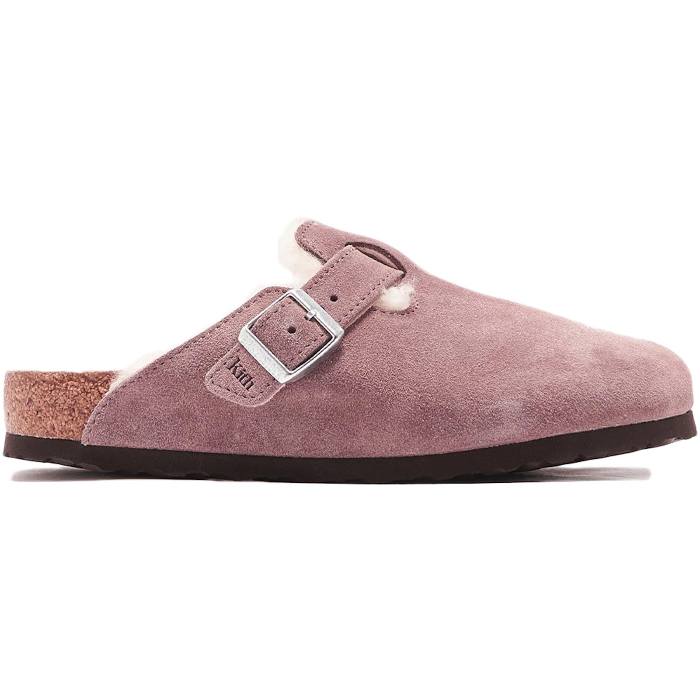 Birkenstock Boston Shearling Kith Antler Taupe 1 Birkenstock Boston Shearling Kith Antler Taupe 3