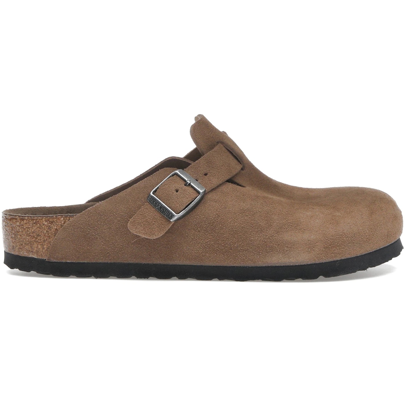 Birkenstock Boston Soft Footbed Suede Dark Tea Tonal 2