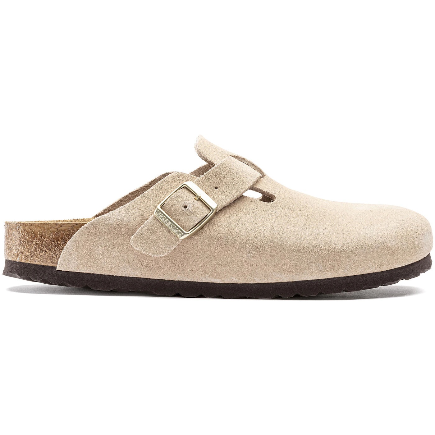 Birkenstock Boston Soft Footbed Suede Nude 1 Birkenstock Boston Soft Footbed Suede Nude 2