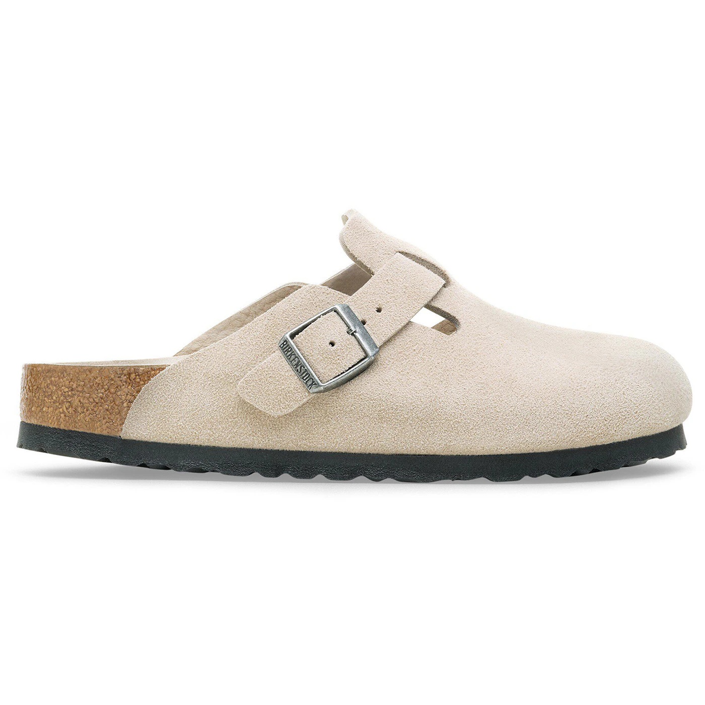 Birkenstock Boston Soft Footbed Suede Oyster Tonal 3