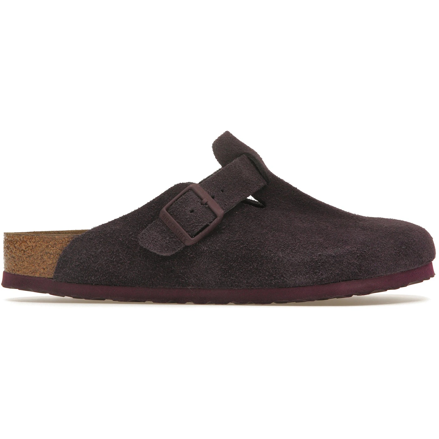 Birkenstock Boston Soft Footbed Suede Wine 1 Birkenstock Boston Soft Footbed Suede Wine 3