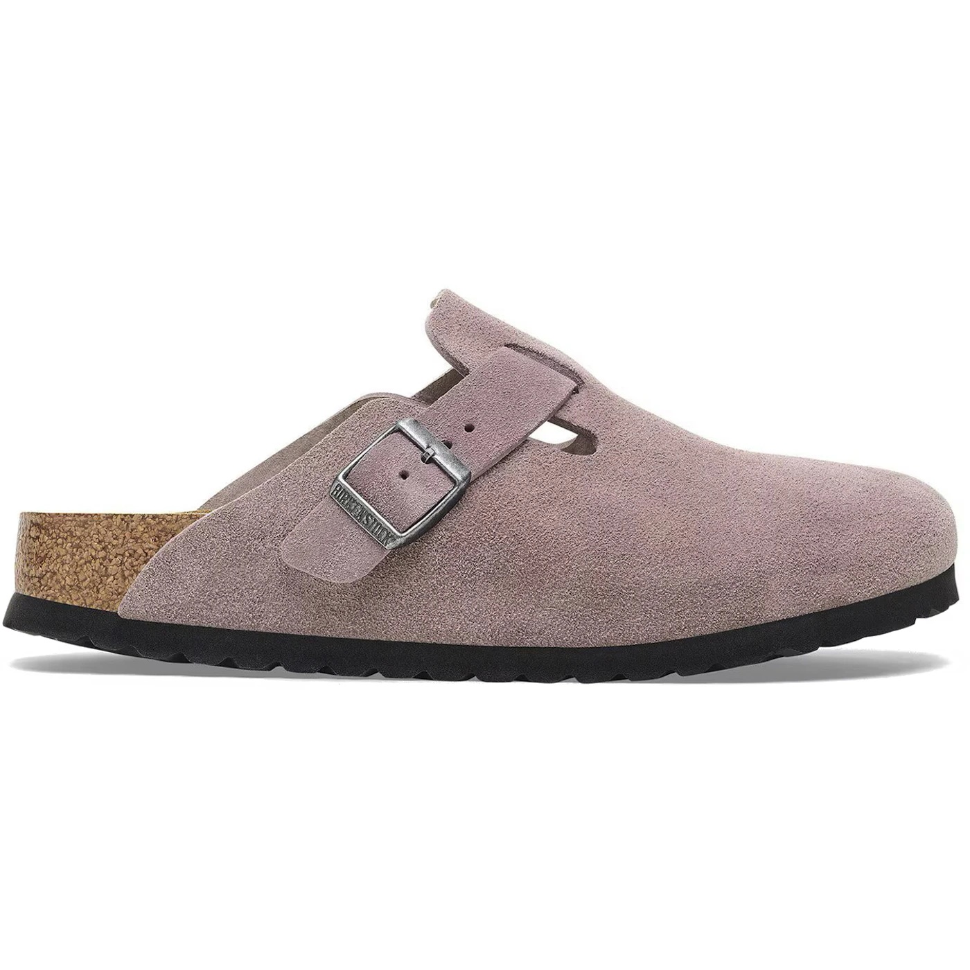 Birkenstock Boston Suede Faded Purple 1 Birkenstock Boston Suede Faded Purple 1