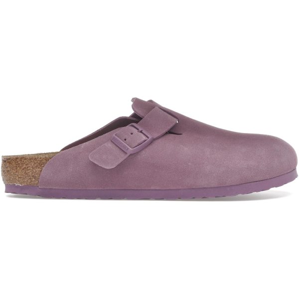 Birkenstock Boston Suede Leather Mauve