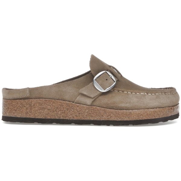 Birkenstock Buckley Suede Gray Taupe