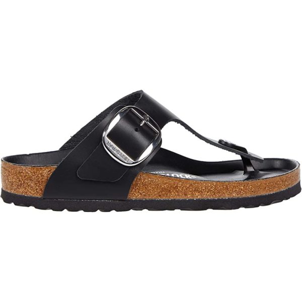 Birkenstock Gizeh Big Buckle Black (Womens)