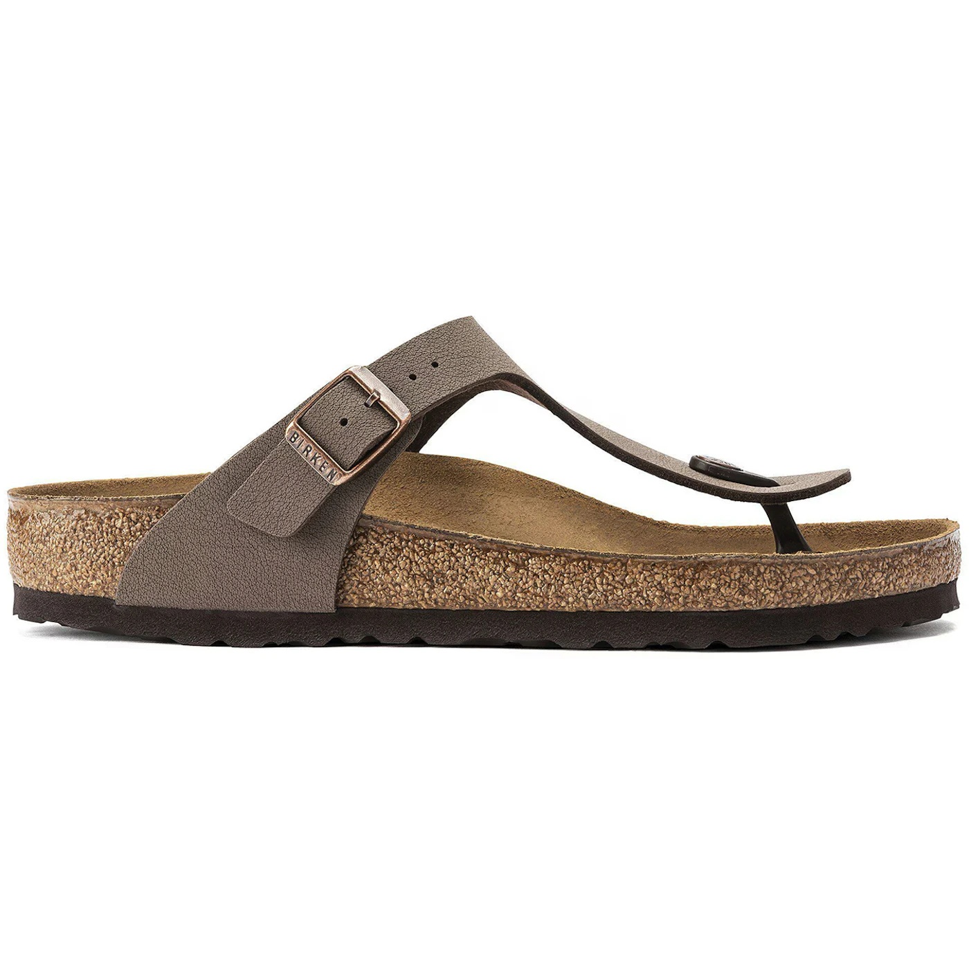 Birkenstock Gizeh Birkibuc Mocca 3 Birkenstock Gizeh Birkibuc Mocca