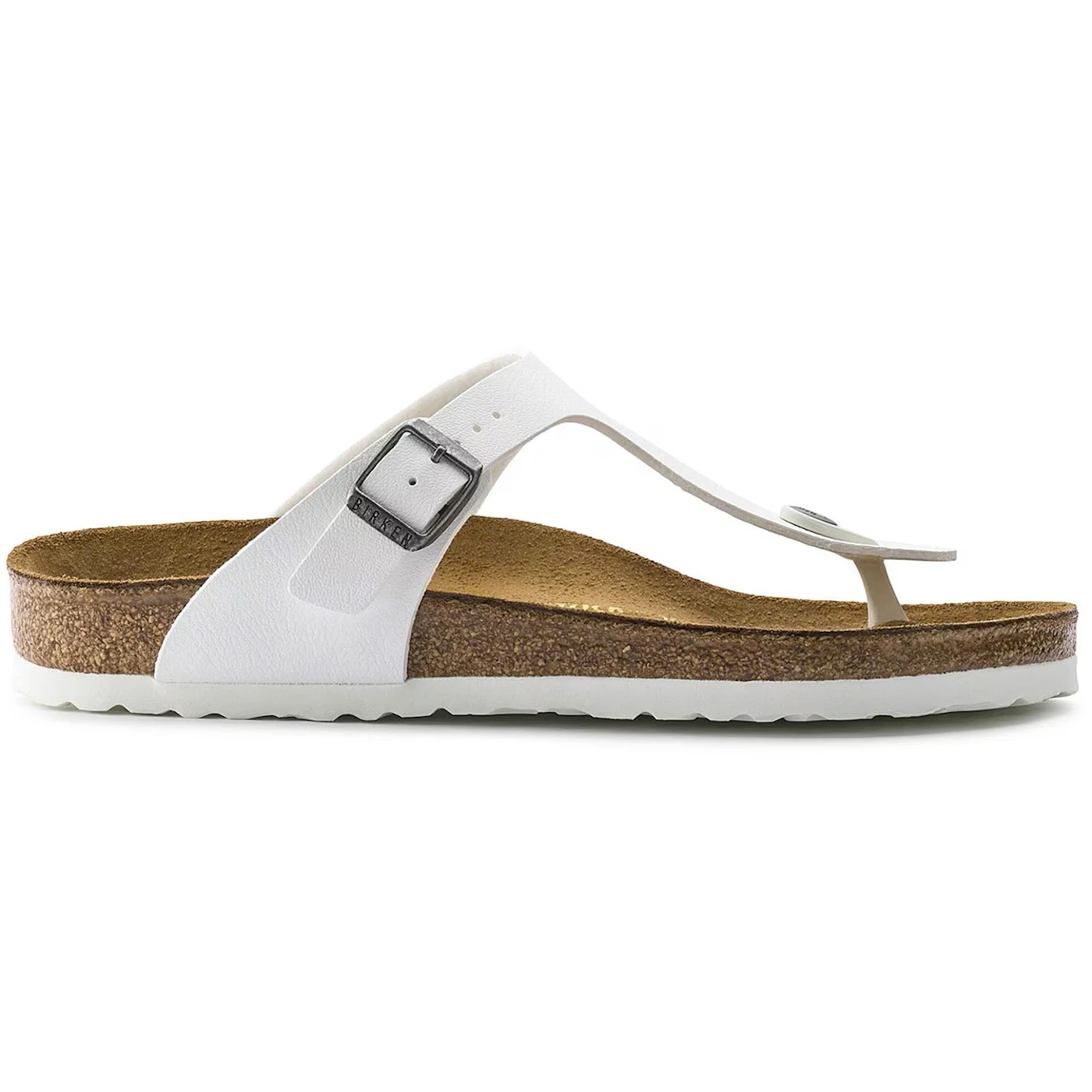 Birkenstock Gizeh Birko-Flor White 2 Birkenstock Gizeh Birko Flor White 2