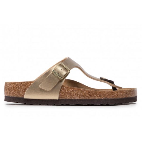 Birkenstock Gizeh Gold (Womens)
