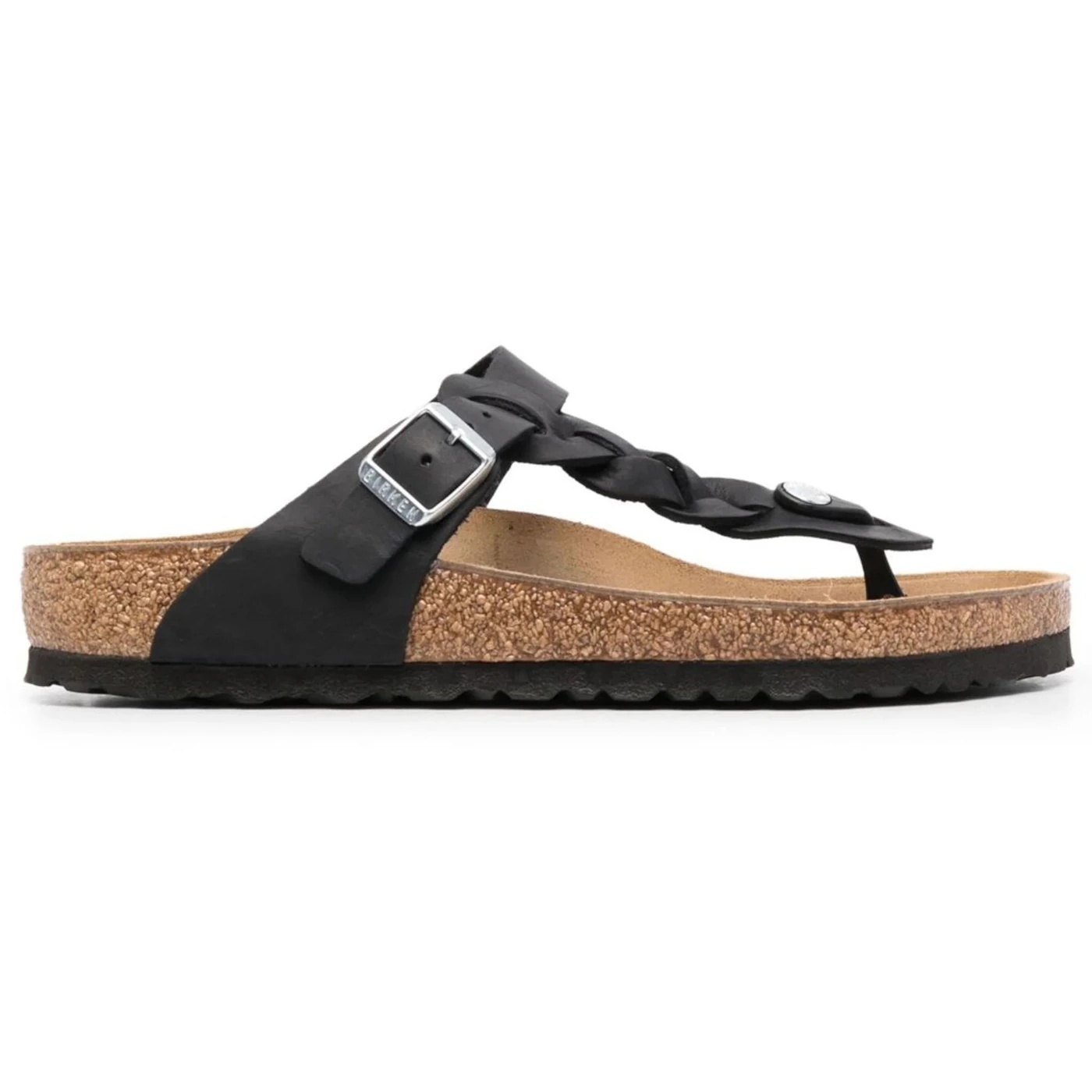 Birkenstock Gizeh Oiled Black 1 Birkenstock Gizeh Oiled Black 3