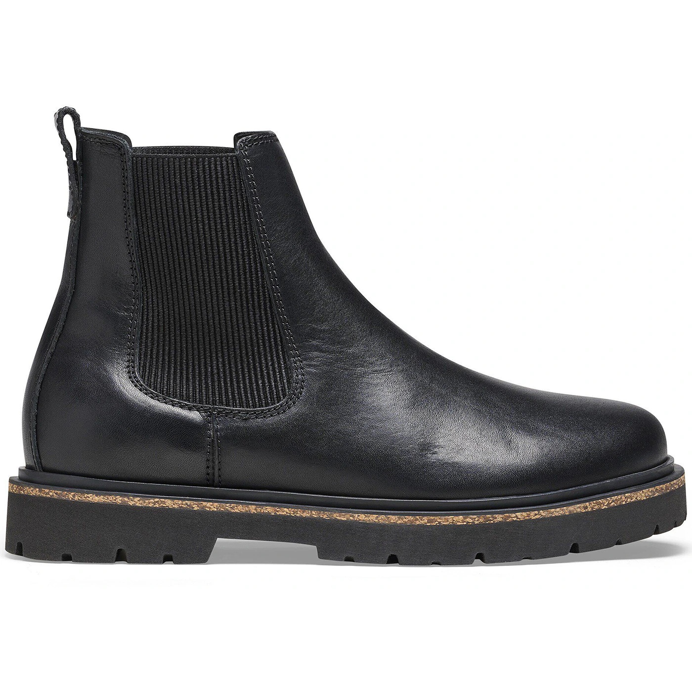 Birkenstock Highwood Slip On Leather Black (Womens) 2 Birkenstock Highwood Slip On Leather Black Womens 1