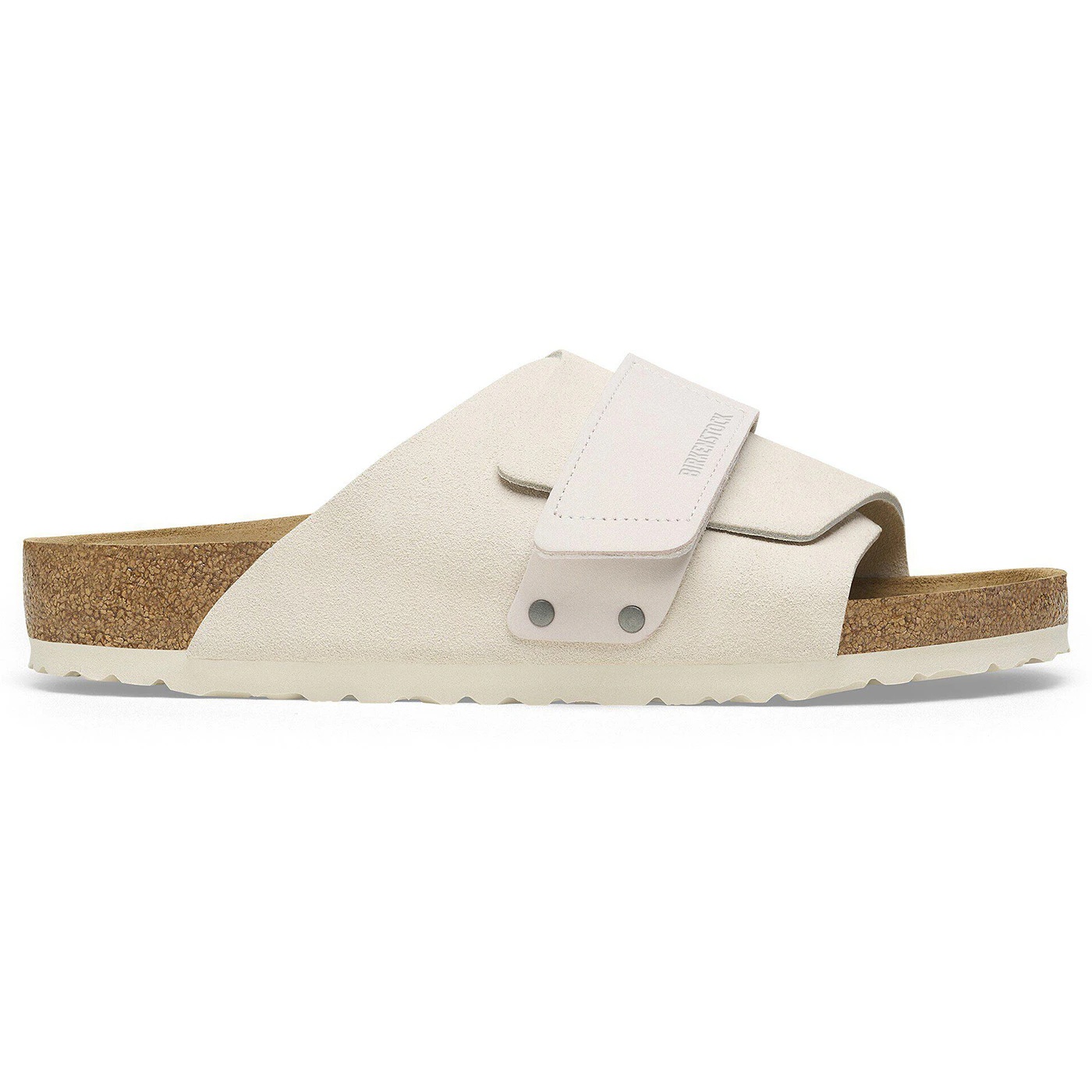 Birkenstock Kyoto Nubuck Suede Antique White 3 Birkenstock Kyoto Nubuck Suede Antique White