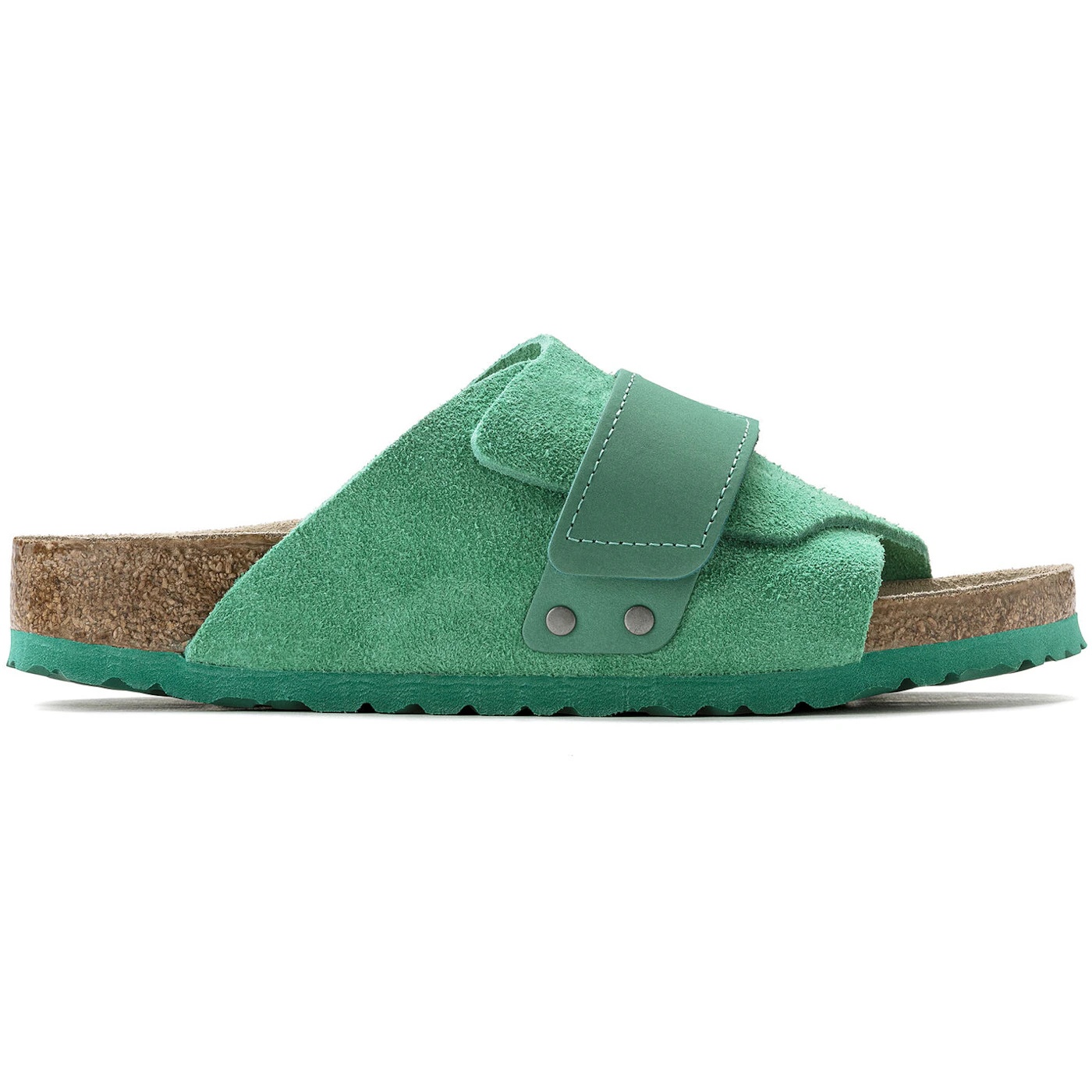 Birkenstock Kyoto Nubuck Suede Bold Green 1 Birkenstock Kyoto Nubuck Suede Bold Green 2