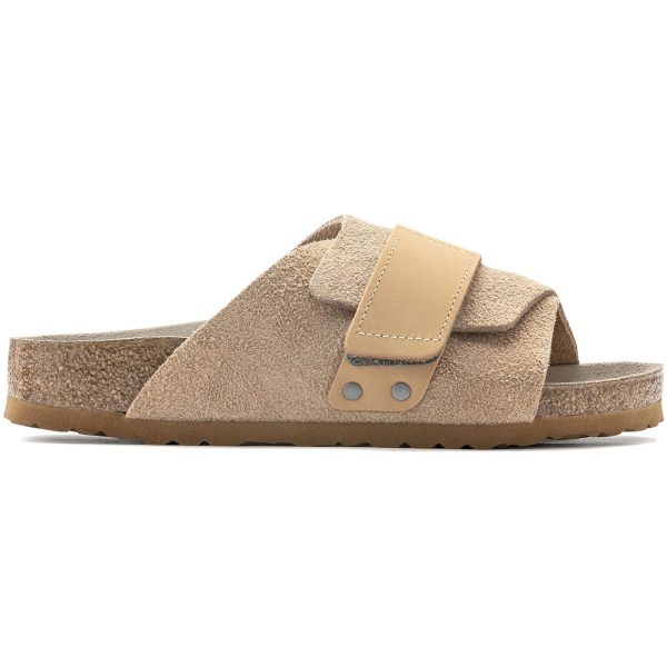 Birkenstock Kyoto Nubuck Suede Clay