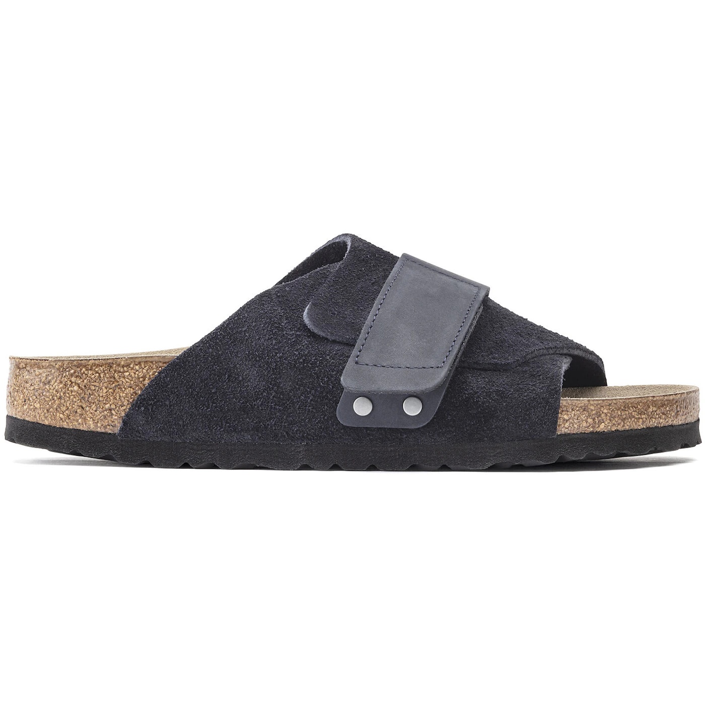 Birkenstock Kyoto Nubuck Suede Midnight Navy 2 Birkenstock Kyoto Nubuck Suede Midnight Navy